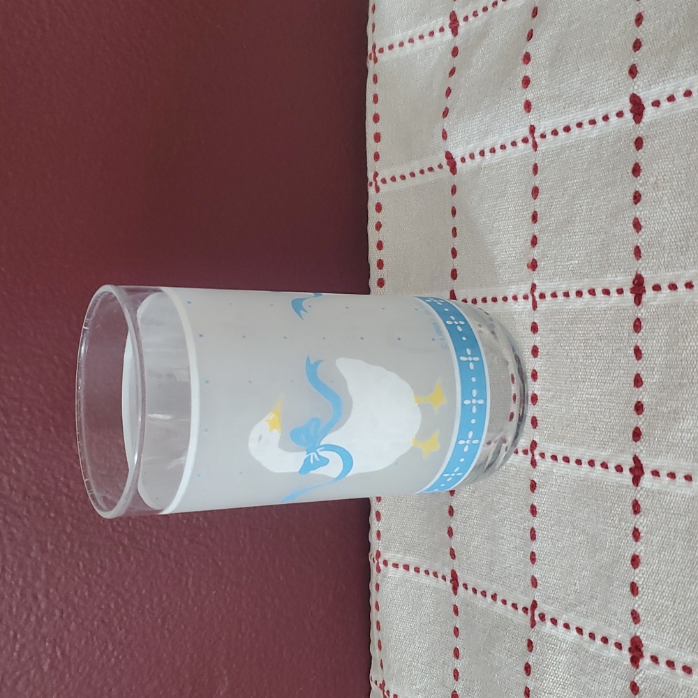 Libbey Frosted Glass Tumbler